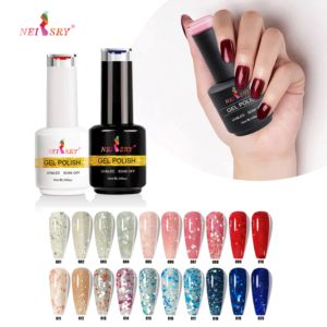 Kit de gel doux Neissry pour ongles, gel de construction coussiné, gel de peinture pour ongles, ensemble de vernis à ongles effet œil de <span class=keywords><strong>chat</strong></span>, vernis à ongles pailleté, gel MR X pour ongles en usine - Product Image 4