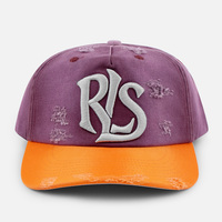 Gorra de Béisbol Clásica Estilo Años 90, con Logotipo Bordado en 3D, Visera Desgastada, Dos Tonos, Efecto Deslavado, Estilo Vintage Urbano