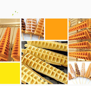 Panqueca comercial Waffles <span class=keywords><strong>Maker</strong></span> 6pcs Lolly <span class=keywords><strong>Waffle</strong></span> <span class=keywords><strong>Maker</strong></span> Stick <span class=keywords><strong>Waffle</strong></span> <span class=keywords><strong>Machine</strong></span> - Product Image 5