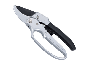 Sécateur à main à cliquet à lame incurvée de 8 pouces Manche en aluminium durable SK5 Acier à haute teneur en carbone Capacité de coupe de 20mm Poignée antidérapante - Product Image 2