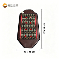 Jiwan Lejia – Coussin chauffant en L personnalisé pour dossier de chaise, tapis de massage en pierre rouge pour salon de direction – Vente en gros