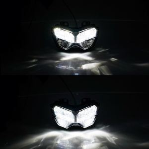 Phare avant de moto Yongjin pour <span class=keywords><strong>Kawasaki</strong></span> Z400 Z650 Z900 2018 <span class=keywords><strong>2019</strong></span> 2020 - Product Image 2