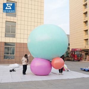 Dispositivo de Arte Inflable Personalizado, <span class=keywords><strong>Esfera</strong></span> Irregular de PVC Hermética, para Decoración de Eventos <span class=keywords><strong>y</strong></span> Centros Comerciales - Product Image 1