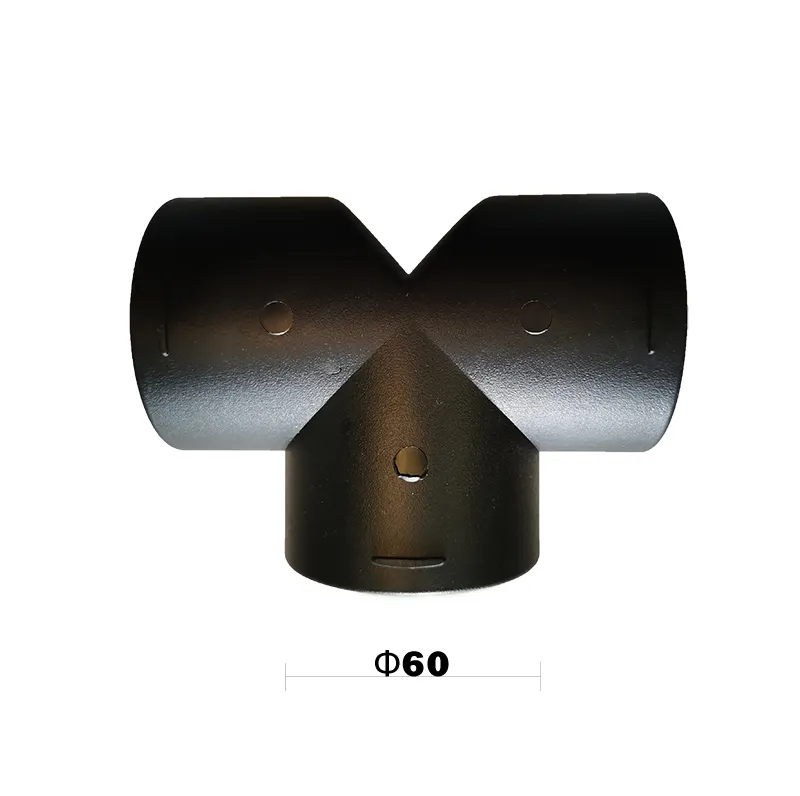 60/75/90mm אוויר Vent צינור מוצא T Y חתיכה המחמם Ducting צינור פליטת מחבר אוויר חניה אביזרי מחמם