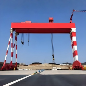 Grue <span class=keywords><strong>portique</strong></span> robuste sur rail pour la construction navale, 2000 tonnes, avec commande à distance par PLC, pour l'assemblage de blocs de coque en coupes-bordures et en dry dock - Product Image 6