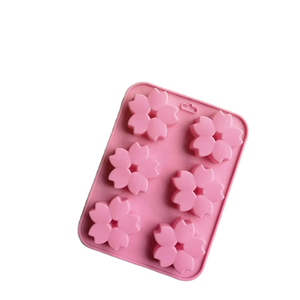 Molde de silicona Xinguo XG145 de fábrica para pasteles, forma 3D de jabón, molde de queso Sakara de 6 cavidades, herramientas para pasteles - Product Image 1