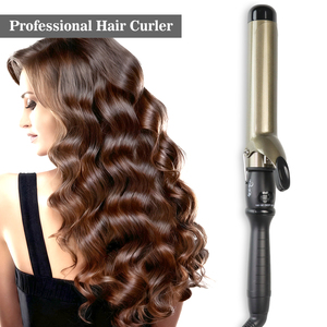 Professionele Grote Maat Lange Ton Haar <span class=keywords><strong>Curling</strong></span> Townmalijn Keramische Elektrische Krultang Led Display Haar Krultang Ijzer - Product Image 2