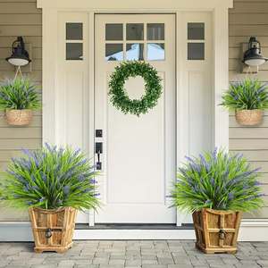 <span class=keywords><strong>Flores</strong></span> artificiales para exteriores, plantas verdes, hierba de primavera, plantas de simulación de lavanda, hierba de <span class=keywords><strong>mono</strong></span>, decoración del hogar, <span class=keywords><strong>flores</strong></span> - Product Image 6