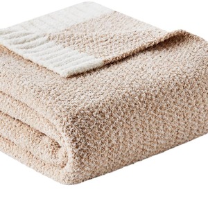 Coperta in Maglia di Velluto Motley, Coperta Moderna e Semplice per Ufficio, Pranzo e Pisolino - Product Image 4