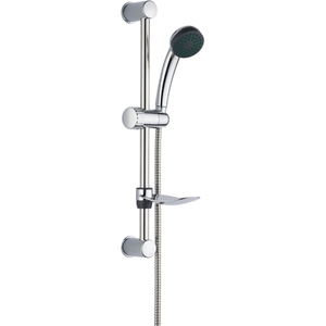 Ensemble complet de quincaillerie de salle de bain avec rail coulissant modèle 15111 chromé 68 cm - Product Image 1