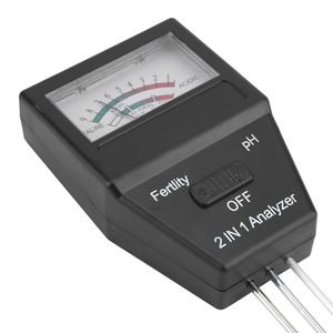 מטר לחות קרקע דשן נייד מנתח חומצה רמת חומציות אלקalinity ערכת בודק צמח גן פרחים 2 ב 1 - Product Image 6