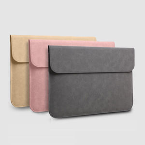 <span class=keywords><strong>Adele</strong></span> étui pour ordinateur portable en cuir PU mince et élégant 15.6 pouces 15 pouces étui de transport résistant à l'eau pour ordinateur portable housse de tablette - Product Image 2