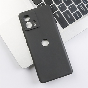 Funda de Silicona Negra Mate para Teléfono <span class=keywords><strong>Motorola</strong></span> Edge 20 Fusion E20 E30 E40 Moto G Power G10 G100 G31 G Pure, Fundas Protectoras Suaves - Product Image 2