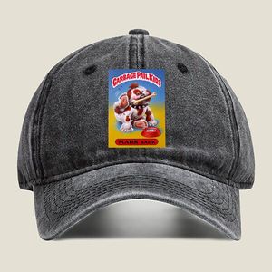 Gorra de Béisbol de Anime con Diseño de Garbage Pail Kids, Mark Bark, Tarjeta Coleccionable Retro, Personaje de Arte, Gorra para el Sol - Product Image 1