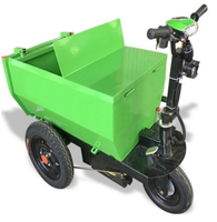 Chariot élévateur électrique durable, structure silencieuse, véhicule de manutention électrique à plateau, adapté aux espaces étroits, brouette motorisée
