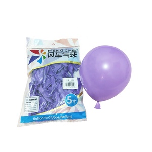 Vente en gros Fabricants chinois Petit Ballon 5 pouces Joyeux anniversaire Fournitures de décoration de fête de mariage Ballon décoratif en latex Ballon 5" - Product Image 5