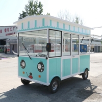 Remorque alimentaire vintage haut de gamme - Bar mobile haut de gamme pour les parcs de plage et urbains