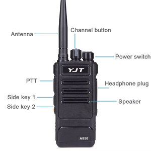 A850 프로페셔널 10W UHF 무전기 장거리 통신 10Km 통신 J2613 - Product Image 4