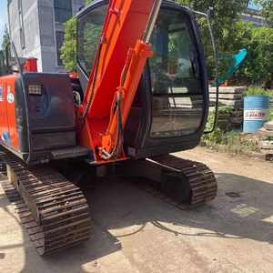 Excavadora de orugas Hitachi ZX60 de 6 toneladas, excavadora de orugas fabricada en Japón con certificado CE/EPA usada - Product Image 4