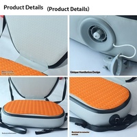 Siège gonflable pour planche à pagaie, kayak, planche de surf, coussin d'air en tissu laminé double paroi, vente en gros du fabricant