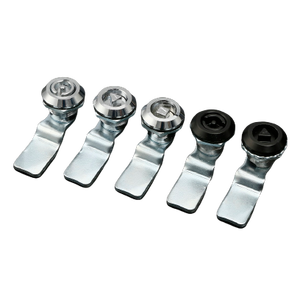 Ms705 chốt ổ khóa hợp kim kẽm khóa cửa tủ Chrome tráng công nghiệp bảng điện bảng kim loại cam khóa tủ - Product Image 2