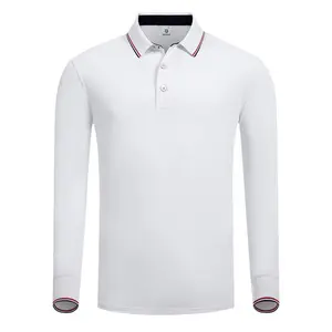 Classic Knitted Soft Breathable Polo Shirts Sublimable Homme En Cotton For Men