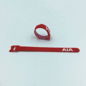 Correa de sujeción de cables de gancho y bucle de doble cara con logotipo personalizado para un envoltorio fácil - Product Image 2