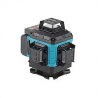 Niveau laser vert industriel 505-520nm, largeur de ligne 2mm, 3D/16 lignes, fonctionnalités 4D, batterie au lithium, pour bricolage, à pendule
