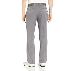Coton <span class=keywords><strong>Chino</strong></span> Coupe <span class=keywords><strong>Slim</strong></span> Taille Haute Pantalon Hommes Vêtements de Travail Pantalons Pour Hommes De Mode - Product Image 5