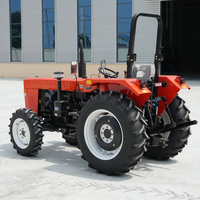 Tracteurs à roues 50 HP très vendus Tracteurs hydrostatiques à quatre roues motrices Machines agricoles pour rizières en vente