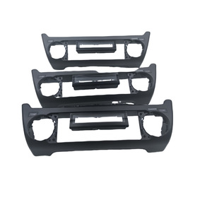 Center Console Panel <b>Frame</b> For Toyota Land Cruiser LC200 15-21 Matte Finish <b>Plastic</b> Dash Kit - Product Image 1