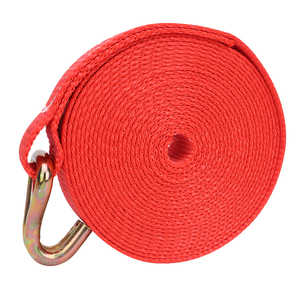 Correa de Amarre con Trinquete de Poliéster 100% de Alta Calidad con Gancho Doble en Forma de J para Sujeción de Carga - Product Image 3