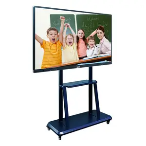 Educatieve Apparatuur Zes In Een Functie Interactieve Whiteboard Flat Panel Touch Screen