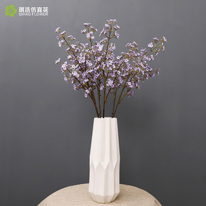 QIHAO Artificial Miniature Pear Blossom 81cm <b>Silk</b> <b>Flower</b> High Simulation Home Decor Photography Props - Product Image 4
