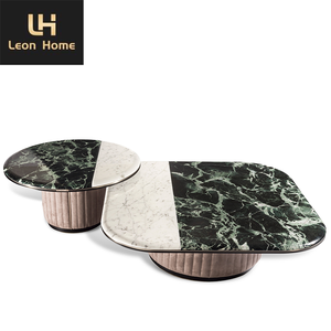 <span class=keywords><strong>Basse</strong></span> <span class=keywords><strong>table</strong></span> <span class=keywords><strong>basse</strong></span> de dessus de marbre de base de luxe d'acier inoxydable pour le salon - Product Image 1