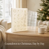Boîte de calendrier de l'avent en papier rigide, compte à rebours de Noël de 24 jours, insert en plastique transparent, emballage cadeau vide, impression personnalisée