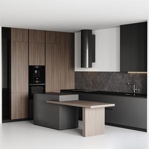 Muebles de Cocina Modernos de Lujo KEJIA, Armario de Cocina Inteligente, Estilo Europeo, Gabinetes de Cocina Abiertos - Product Image 1