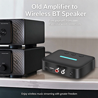 BT 5.3 Audio-Empfänger Kabelloser Audio-Adapter RCA AUX USB-Disk-Wiedergabe Typ-C Stromversorgung für Alte Verstärker und Lautsprecher