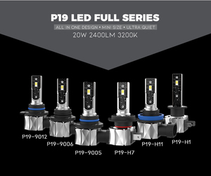 Asruex-Luz antiniebla LED Car & Motorcycle-Luz blanca de 2200LM 6500K-Faros LED Plug and Play - Product Image 4