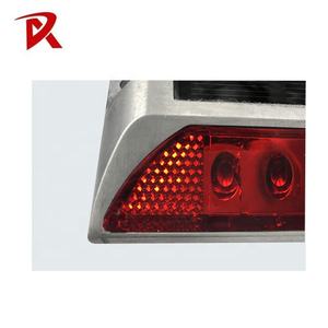 Luce di avvertimento dell'occhio di gatto del giardino bagliore nel buio luci del bacino lampeggiante strada privata stud LED luce di segnalazione stradale solare - Product Image 6