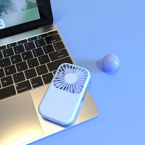Mini Handheld Fan with Phone Stand USB Rechargeable Pocket Fan Portable Desk Fan Personal Cooling Fan for Dorm Office Travel - Product Image 6