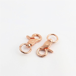 Bán Buôn Kim Loại Xoay Snap Móc Kích Hoạt Clip Die-Cast Pet Dây Xích Màu Sắc Con Chó Móc Tùy Chỉnh Túi Phần Cứng An Toàn - Product Image 2