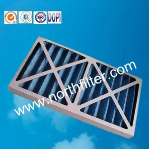 High Quality Merv 13 Custom Pleated Panel Furnace AC air filter With Cardboard Frame