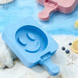 New DIY Smiley <b>Face</b> Silicone Mold Food Grade BPA Free Easy Demold Ice Cream Candy Pudding <b>Making</b> Tool - Product Image 4