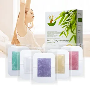 Original factory Customized Natural Herbal and Bamboo Slimming detox foot patch