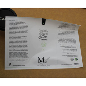 Autocollant de papier d'emballage alimentaire auto-adhésif <span class=keywords><strong>le</strong></span> <span class=keywords><strong>moins</strong></span> <span class=keywords><strong>cher</strong></span> avec brillant laminé - Product Image 1