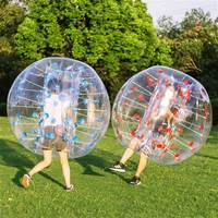Vente d'usine Pvc extérieur copain Zorb costume bulle balle pare-chocs gonflable