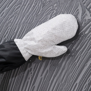 Gants de lavage de la vaisselle en fil d'argent épaissi, imperméables et isolants thermiquement pour le nettoyage de la cuisine - Product Image 4