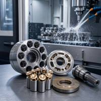 Pièces de rechange pour groupe rotatif de pompe OEM sur mesure usinées CNC K3V K5V HPV avec plaque de soupape et plaque oscillante