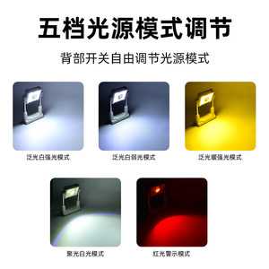 Led Camping Lamp Solar Rechargeable 360 Degree Rotatable With <b>Hook</b> For Outdoor Indoor Use - Product Image 5